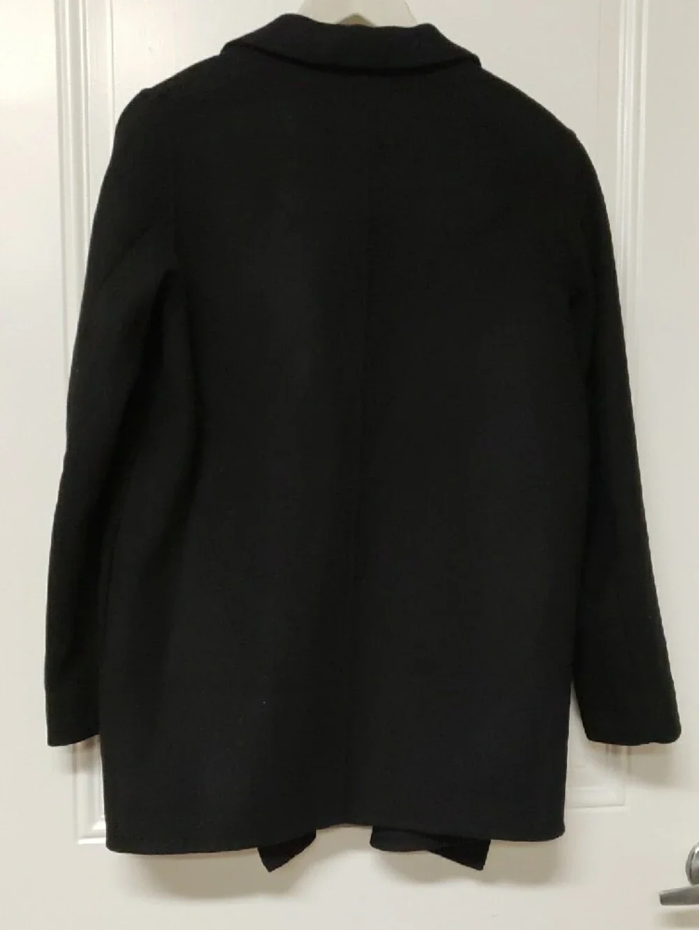 NWT Babaton Black Open-Front Winfred Coat Jacket